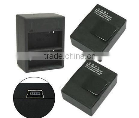 New arrival dual charger for gopro 3 black edition