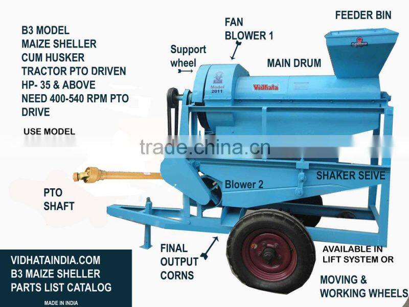 maize sheller electric motor type