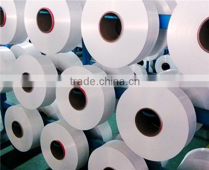 Polyester filament yarn POY for making blankets and other textile fabrics