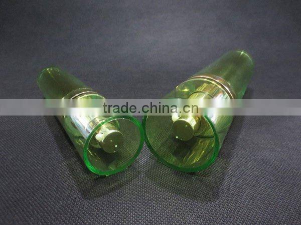 Taper Shaped Acrylic Cream Jar and Acrylic Lotion Pump Bottle for cosmetics