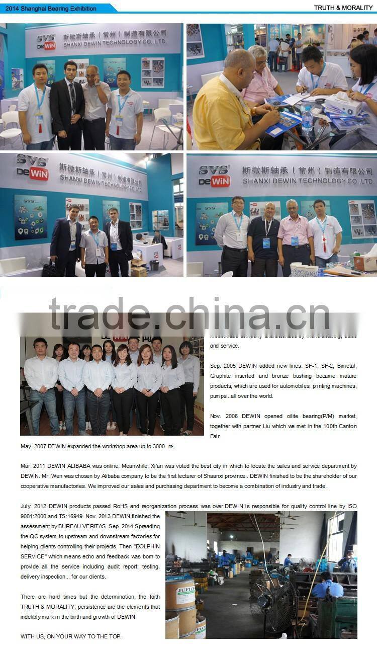 Factory supplied drawing customized oil hole bushing