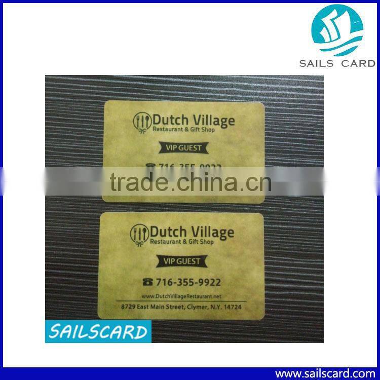 4C Offset Printing pvc gift card with best quanlity