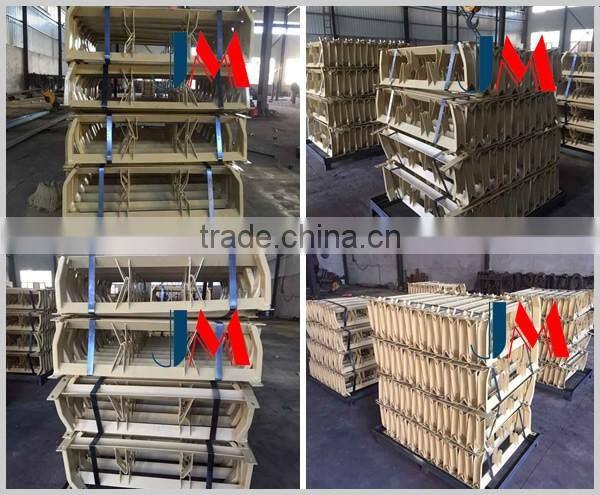 Belt conveyor roller frame 35 degree trough angle