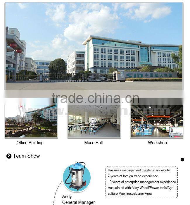 Dry&Wet Industrial Heavy Duty Vacuum Cleaners BJ122-50L