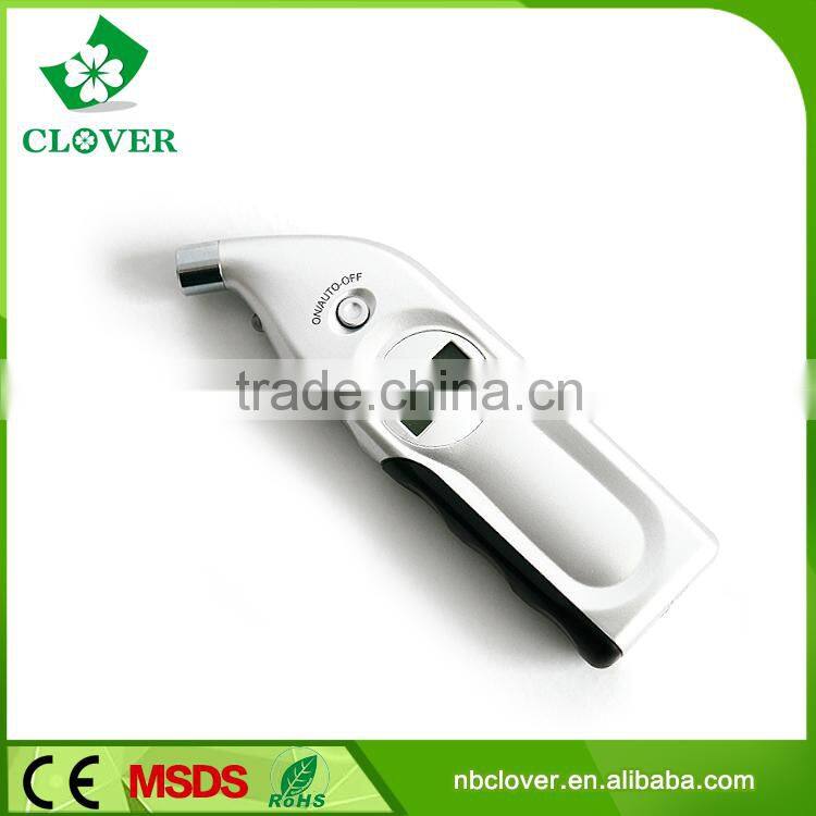 Silver Color Tool Car LCD Display With Tread Depth Measure Digital Tire Pressure Gauge