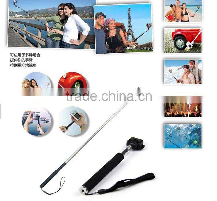 Wholesale S/S Handleheld 360 Degree Rotating Selfie Stick