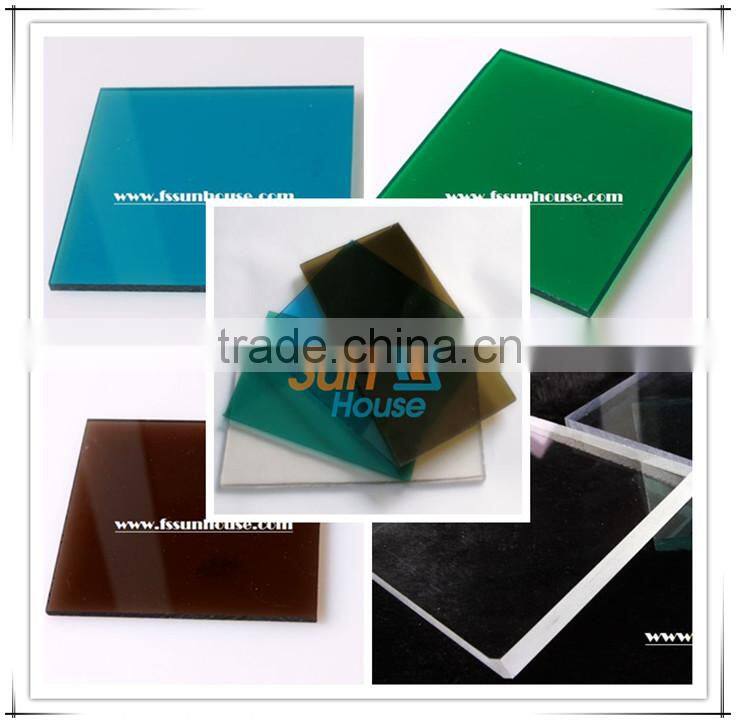 1.5mm polycarbonate sheet many colors having stocks