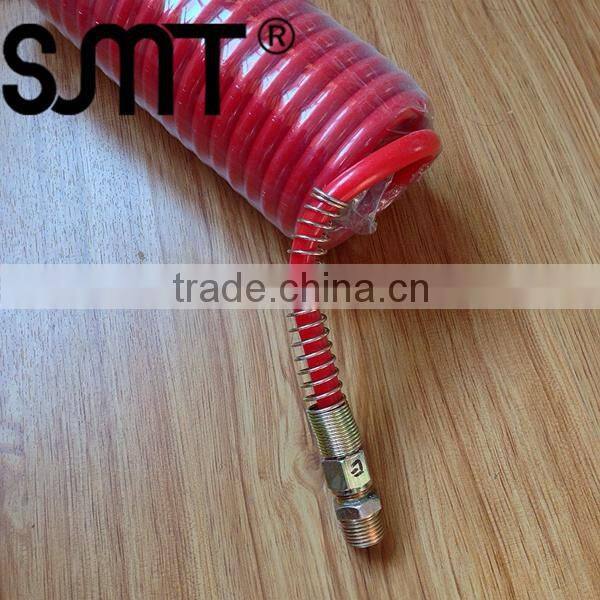 Trailer spring Air coils assembly Hose for Truck Nylon Coil Hose yellow