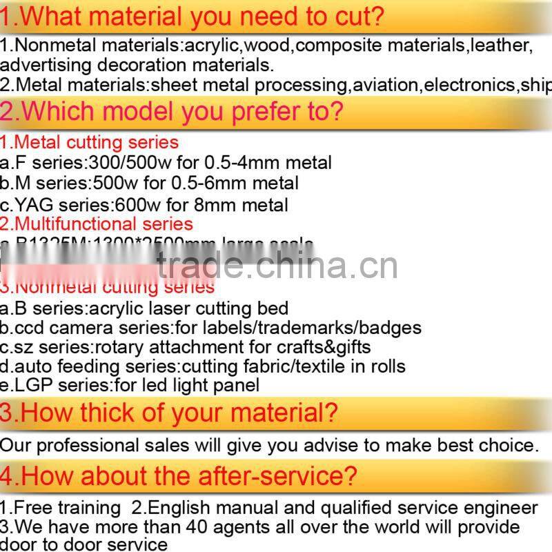 Multitasking wood die cutting laser cut machine for labels,signs HS-B1530M