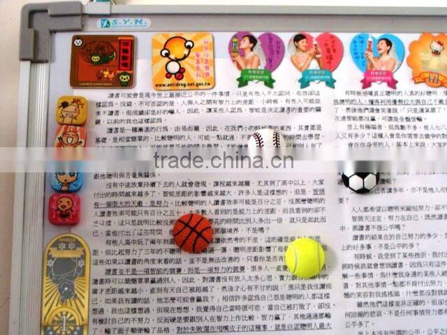 3D basketball Fridge Magnets magnetic button