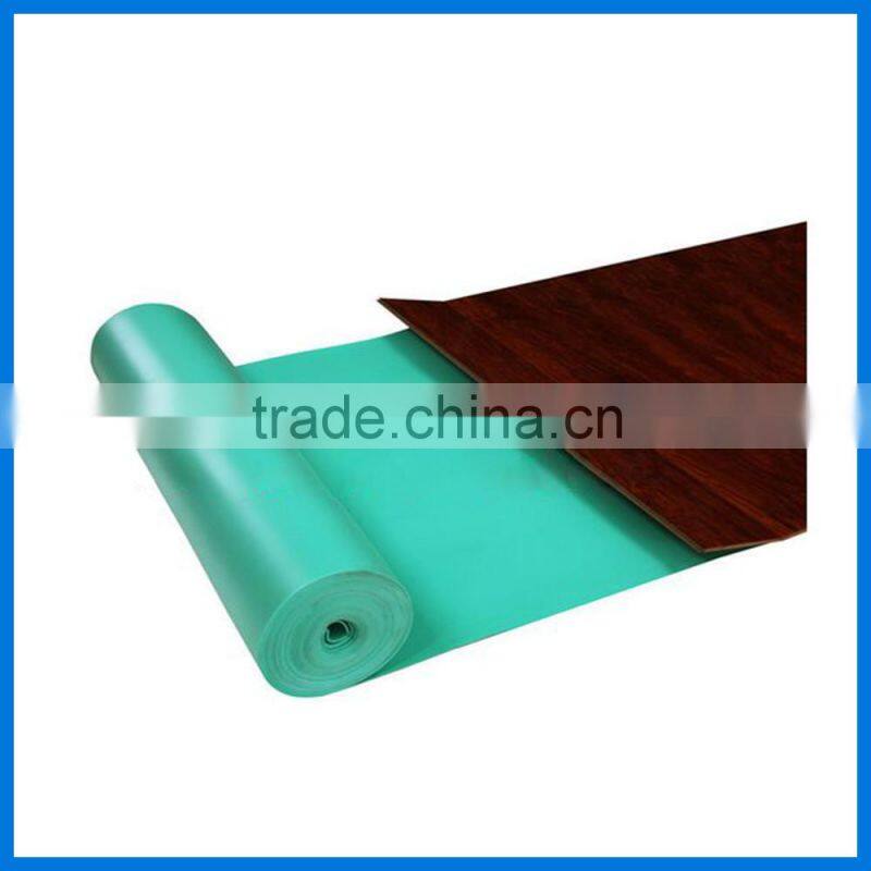 rubber underlay floor muffler laminate underlayment 2mm rubber underlay