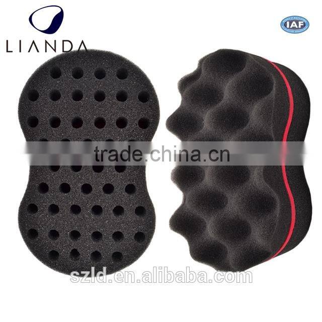 magic twist hair sponge,barber hair sponge,curl hair twist sponge
