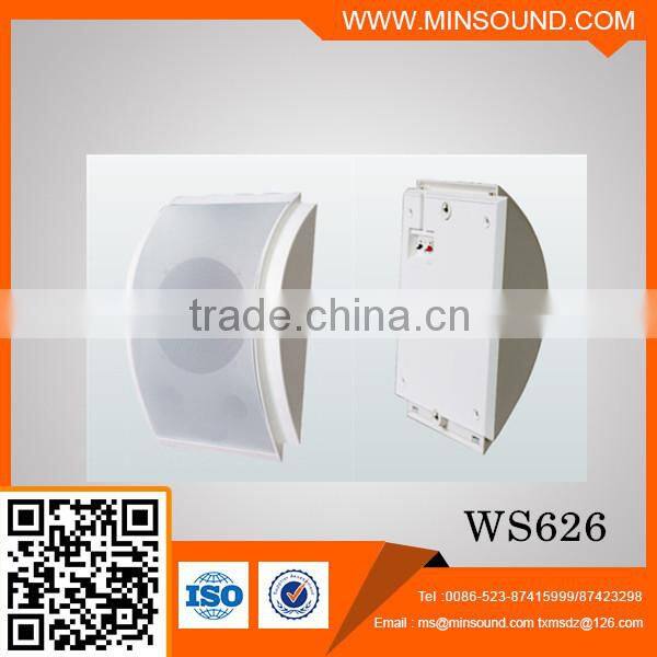 2016 hot sale WS-626 series wall hanging pa speaker box with high quality