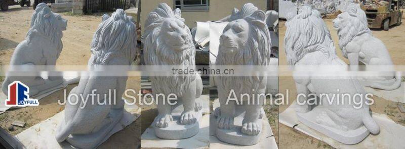 Custom Stone Lion Sculpture