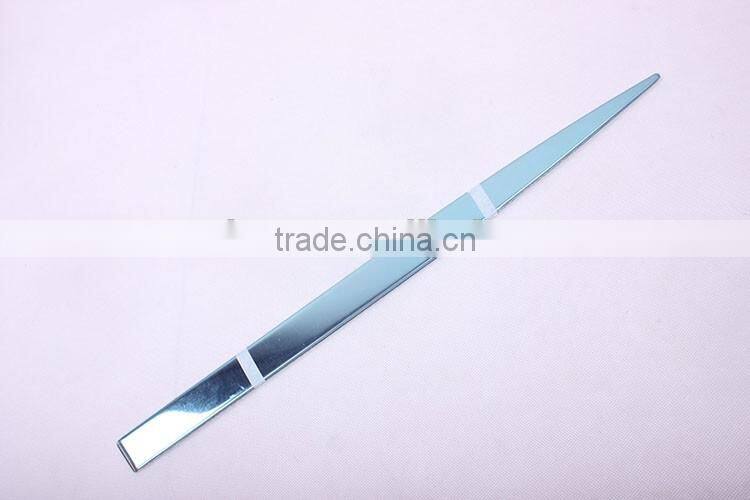 ABS Chrome 4 Pcs Body Side Door Moulding Cover Trim For F-oc us 2012 Accessories