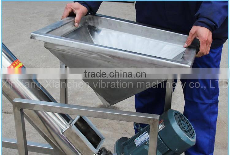 Automatic Flexible Grain / Powder / Fertilizer Screw Auger Feeder Machine