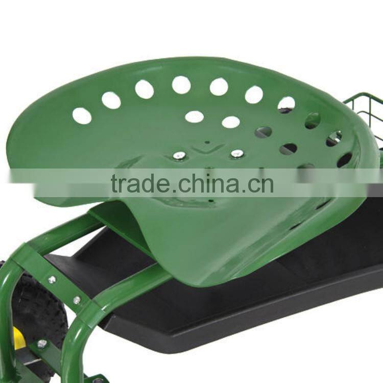 Deluxe Tractor scoot with bucket basket