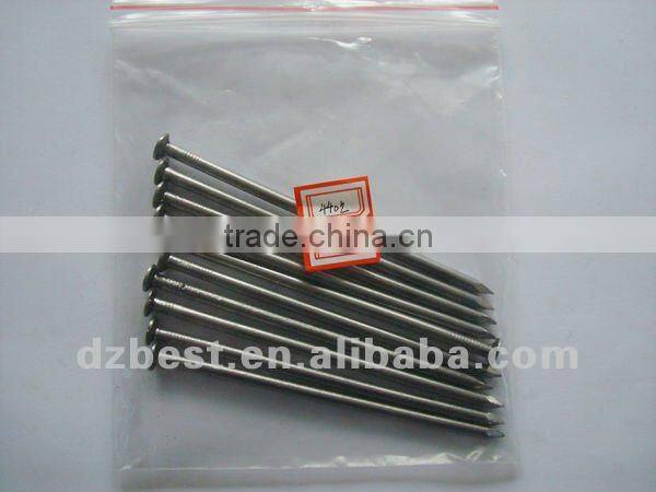 2.5 inch bright common round nails with flat head