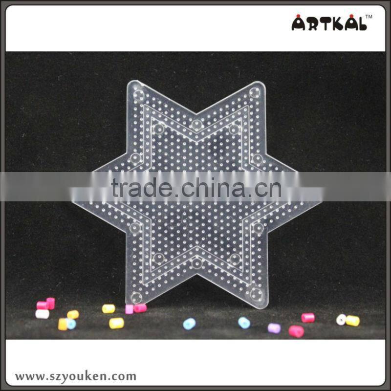 heart-shaped pegboards artkal fuse beads 2.6mm mini popular pattern fun toys for kid