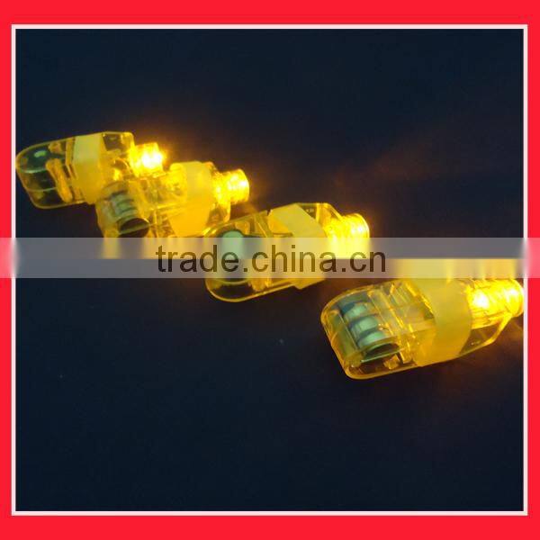 yellow colour led finger light for party event
