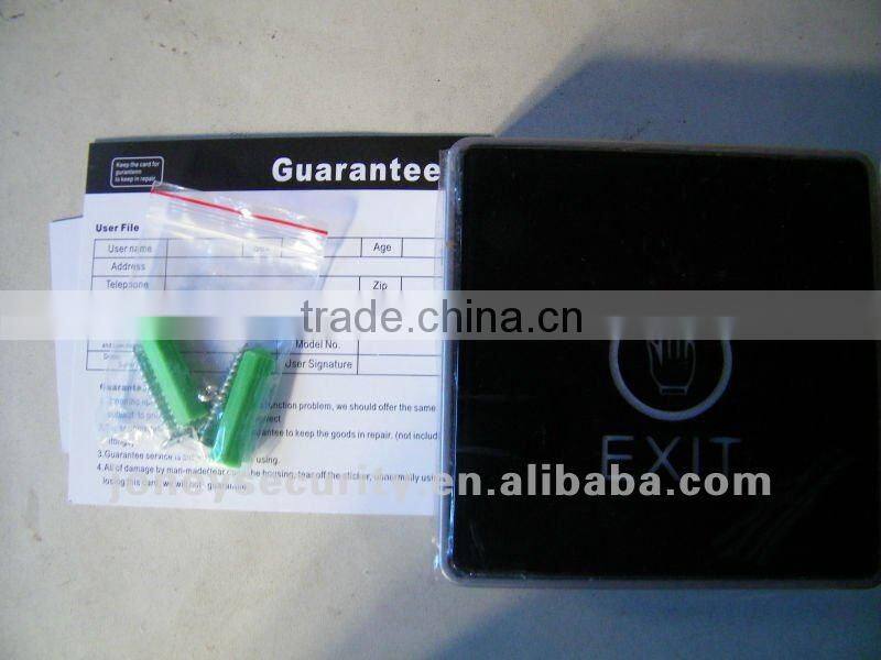 touch sensor door exit button