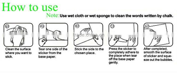 Unique Chalkboard Stickers Labels-different design-Popular for christmas-custom size & package-Good for painting and writing.