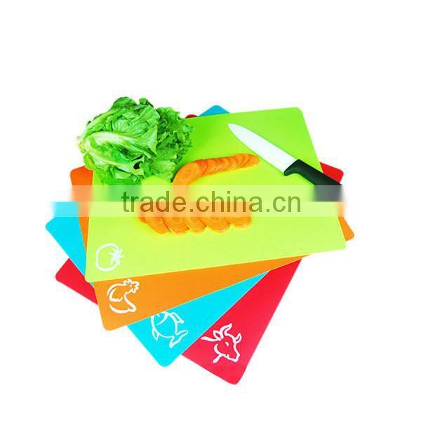 2016 New 6pcs PP Kitchen Cutting Board Foldable Chopping Block