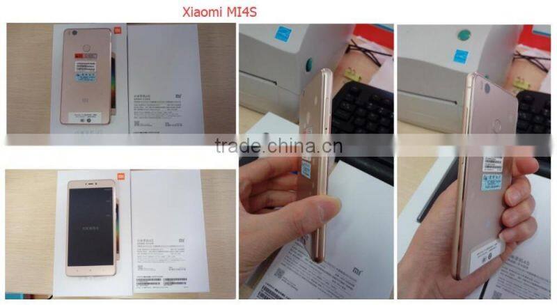 2016 New arrival 5.0inch 4G mobile phone Xiaomi 4s Snapdragon 808 Hexa Core 3GB 64GB 1920x1080