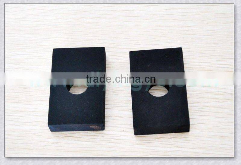 rubber bumper stops/rubber rectangle anti-vibration buffer/rubber molded bumper