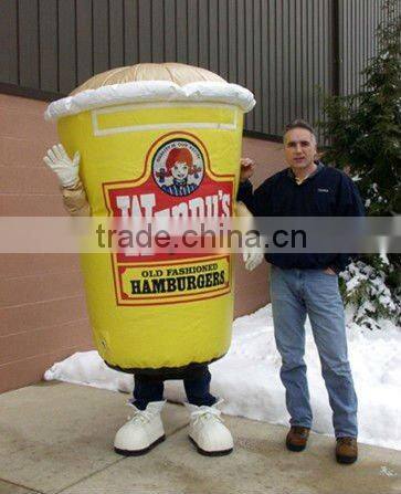 Commercial inflatable mascot costume F6014