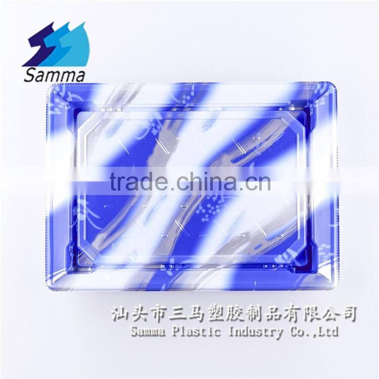 KW-0002LH-B Food Packaing Disposable Plastic Sushi Box