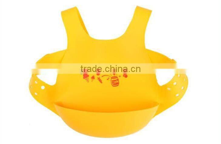 High Quality FDA Silicone Baby Bibs Table Ware