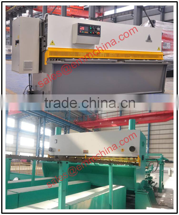 QC11K-16x2500 CNC hydraulic sheet metal plate shear