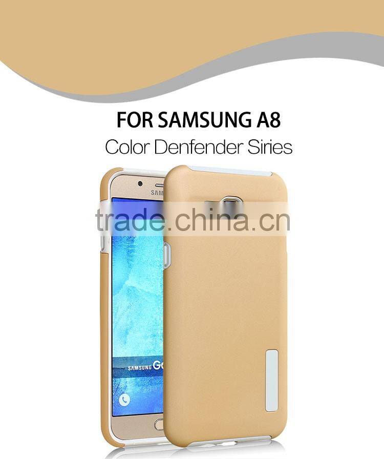 LZB New arrival Dual Pro Sirier 2 layer protection phone case for samsung galaxy a8