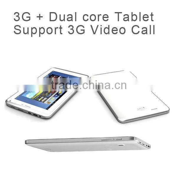 Android 7 inch dual core built-in gps 3g wifi tablet pc