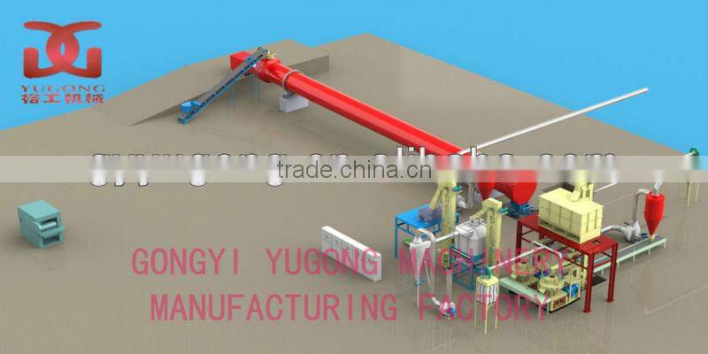 Yugong big capacity wood chips making machine