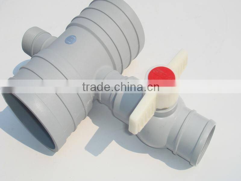 Irrigation hose Four-way Valve( 4" to 2") BRAND TAIYANGYU