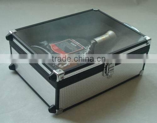 Aluminum design wine box,acrylic new wine case,wine gift box