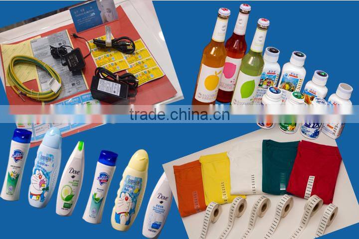 high gloss sticker paper with yellow liner