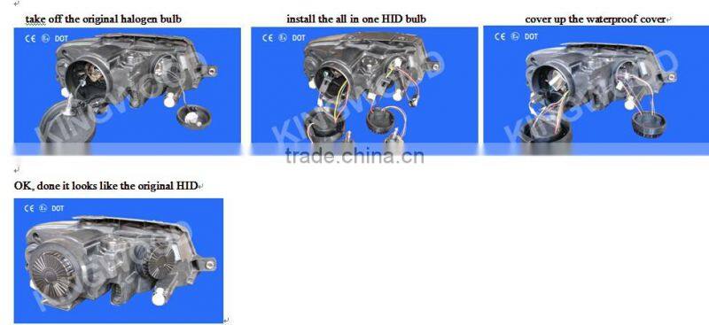 For skoda octavia hid xenon headlight Conversion kits hid xenon kit hella2 for Nissan Tiida