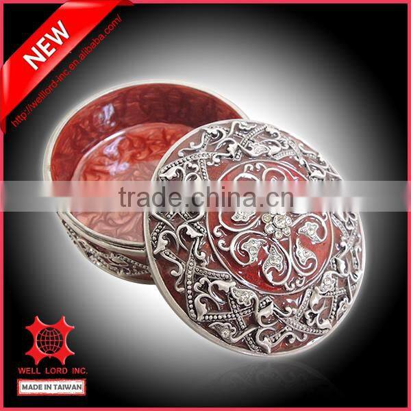 High end romantic solid jewelry custom gift box
