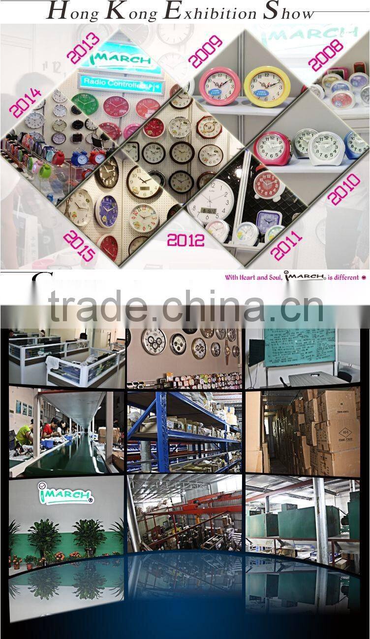 Light in Dark Melody Sound Alarm Clock/ High Quality Table Alarm Clocks hot sale