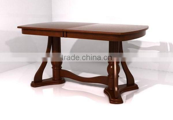High quality solid wood restaurant wooden dining table designs