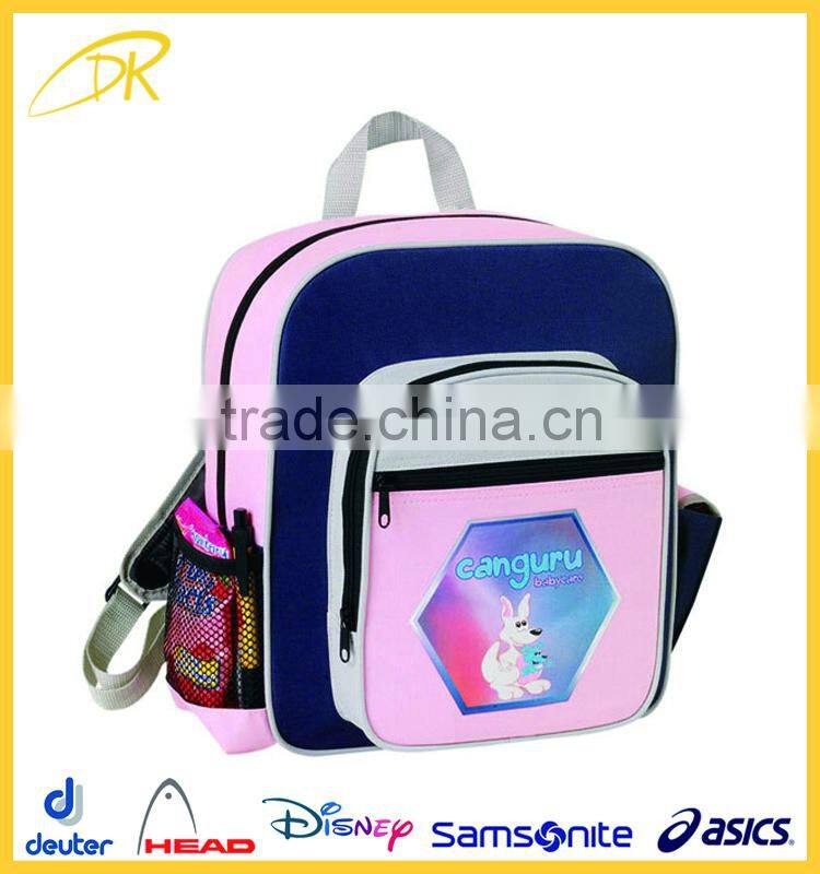 Quanzhou factory new cheap 2015 school bag for kids, wholesale children schoolbag