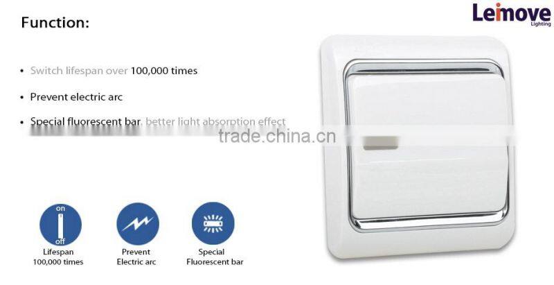 wholesale light 1 gang 1 way switch