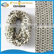 Acrylic winter scarf men and women knit scarf