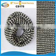 Acrylic winter scarf men and women knit scarf