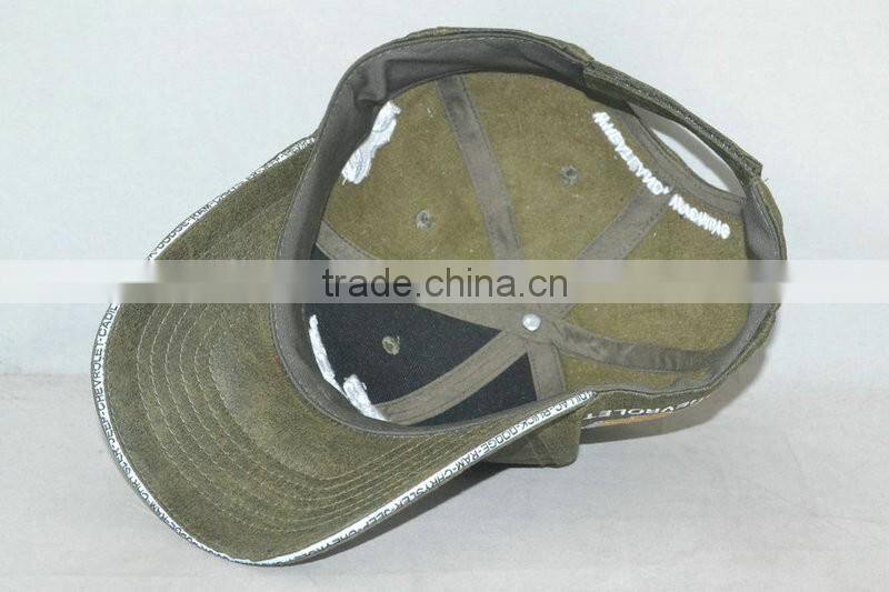 Professional custom dark green, 100% polyester, logo in front of the 3 d embroidery, 58 cm size