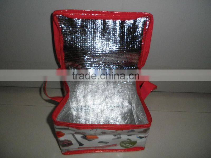High quality polyester lunch bag thermal kids