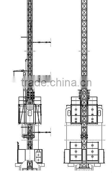 Brand New HYCM Construction Hoist